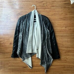 Blank NYC Drape Front Jacket